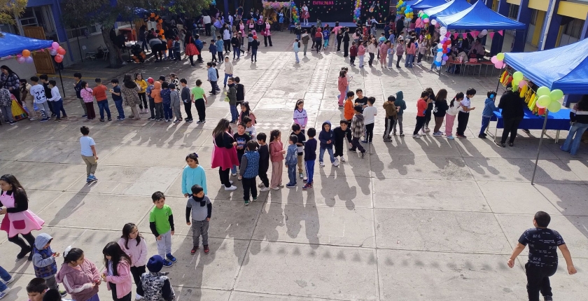 Realizan “Festy Kids” para los/as estudiantes de primer ciclo en el día del alumno